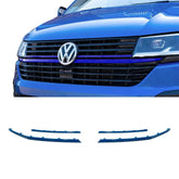 Vw T6.1 Transporter Front Radiator Badged Grille Upper Lower Clip In Trim Choose Colour